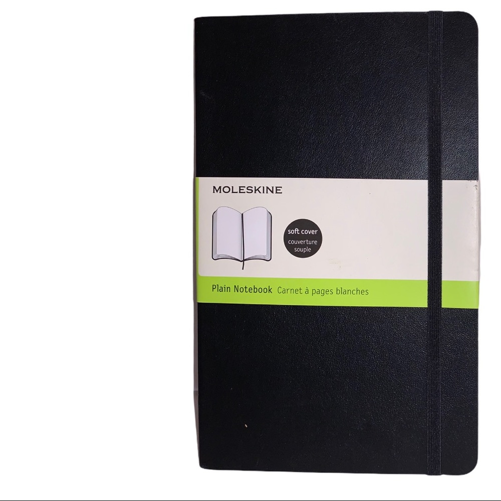 NWT Moleskine Soft Cover 192 Blank Page Classic Notebook